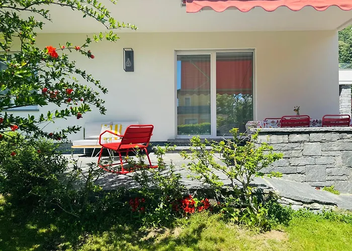 Апартаменты Con Giardino Al Melograno Локарно